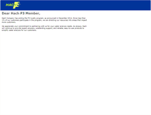 Tablet Screenshot of p3.hach.com