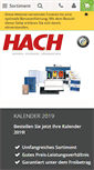 Mobile Screenshot of hach.de