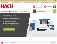 Tablet Screenshot of hach.de
